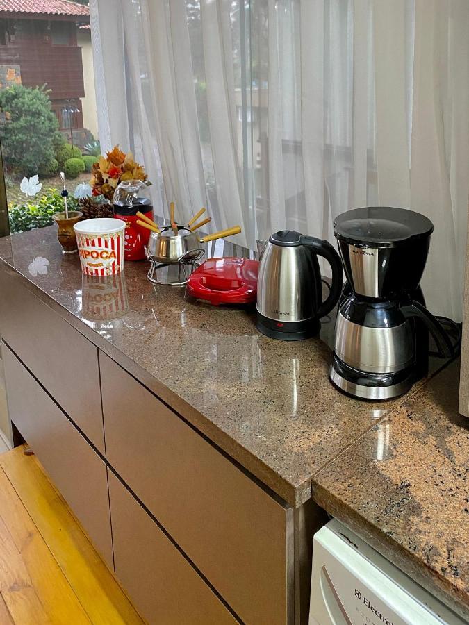 Estacao Das Hortensias, Seu Aconchego Em Gramado Appartement Buitenkant foto